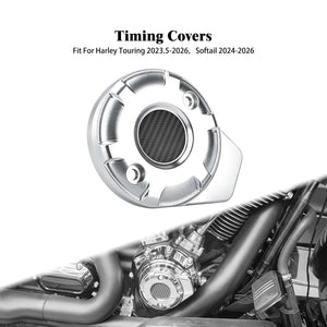 Cache de Distribution CNC (Timing Cover) - Harley-Davidson Touring 2023.5+, FLHXSE/FLTRX 2024+, Softail 2025 et plus récent – photo 7/12