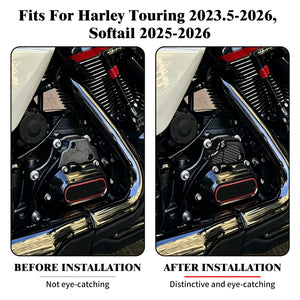 Cache de Capteur de Position de Vitesse Effet Carbone - Harley-Davidson Touring 2023.5-2026 et Softail 2025-2026 – photo 2/12