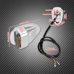 Feu Arrière LED Chromé (Stop, Clignotant, Position) 12V - Harley-Davidson Sportster Nightster 975 2021-2023 – photo 6/8