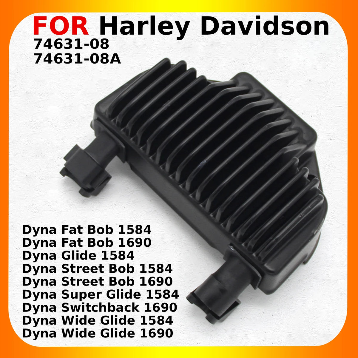 Régulateur de tension pour Harley Dyna - vue 1