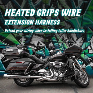 Kit d'Extension de Câblage pour Poignées Chauffantes (8" à 18") - Harley-Davidson Touring & Softail – photo 2/11