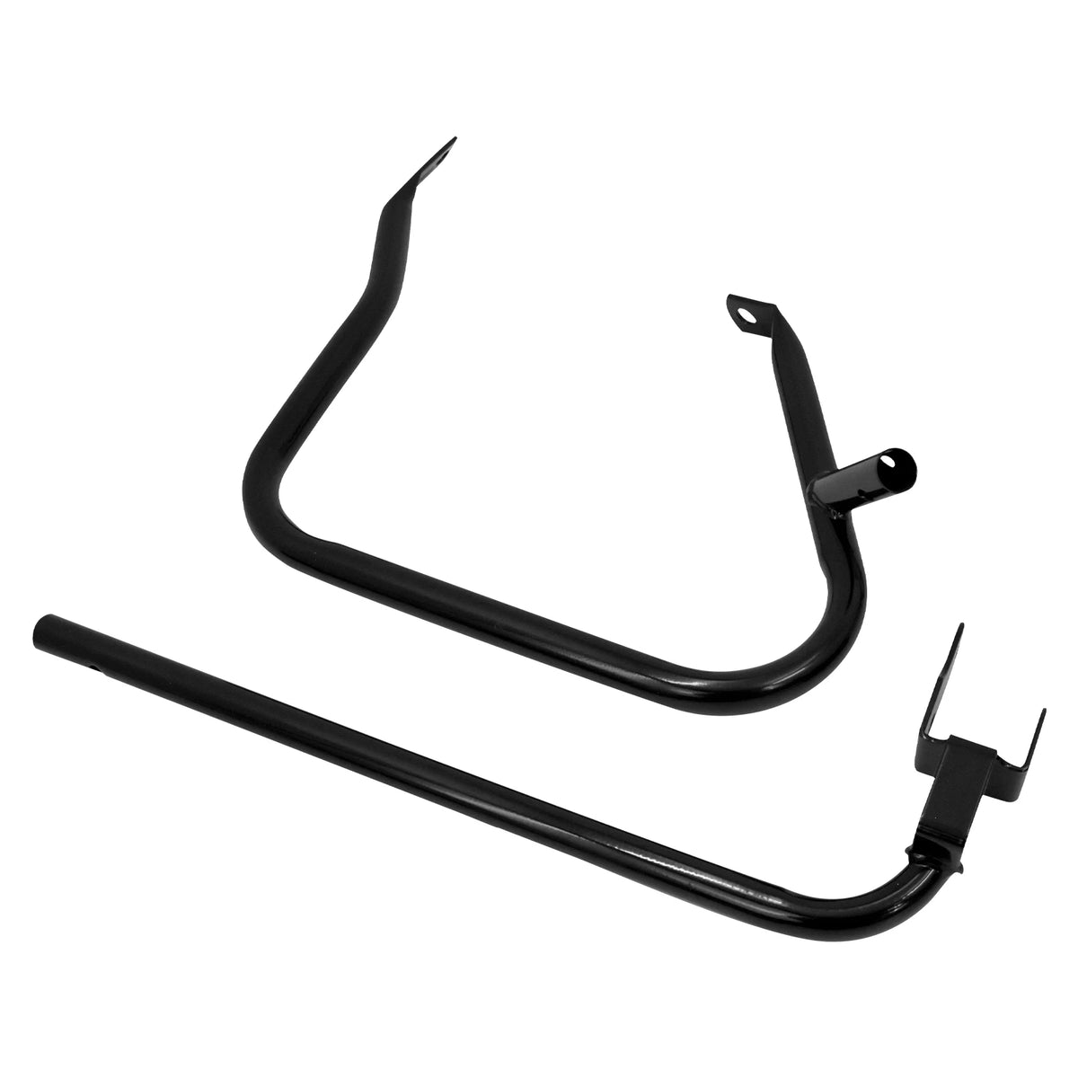 Kit noir de support et arceau de protection pour sacoches d'une Harley-Davidson Touring - vue 4