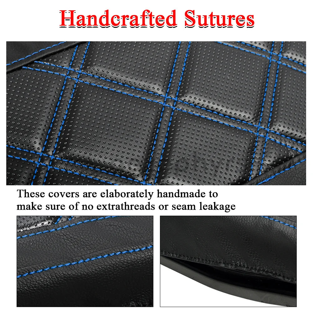 Housses de Couvercle de Sacoches Rigides Étanches pour Harley Touring Electra Glide Road King Street CVO 14-25 - vue 3