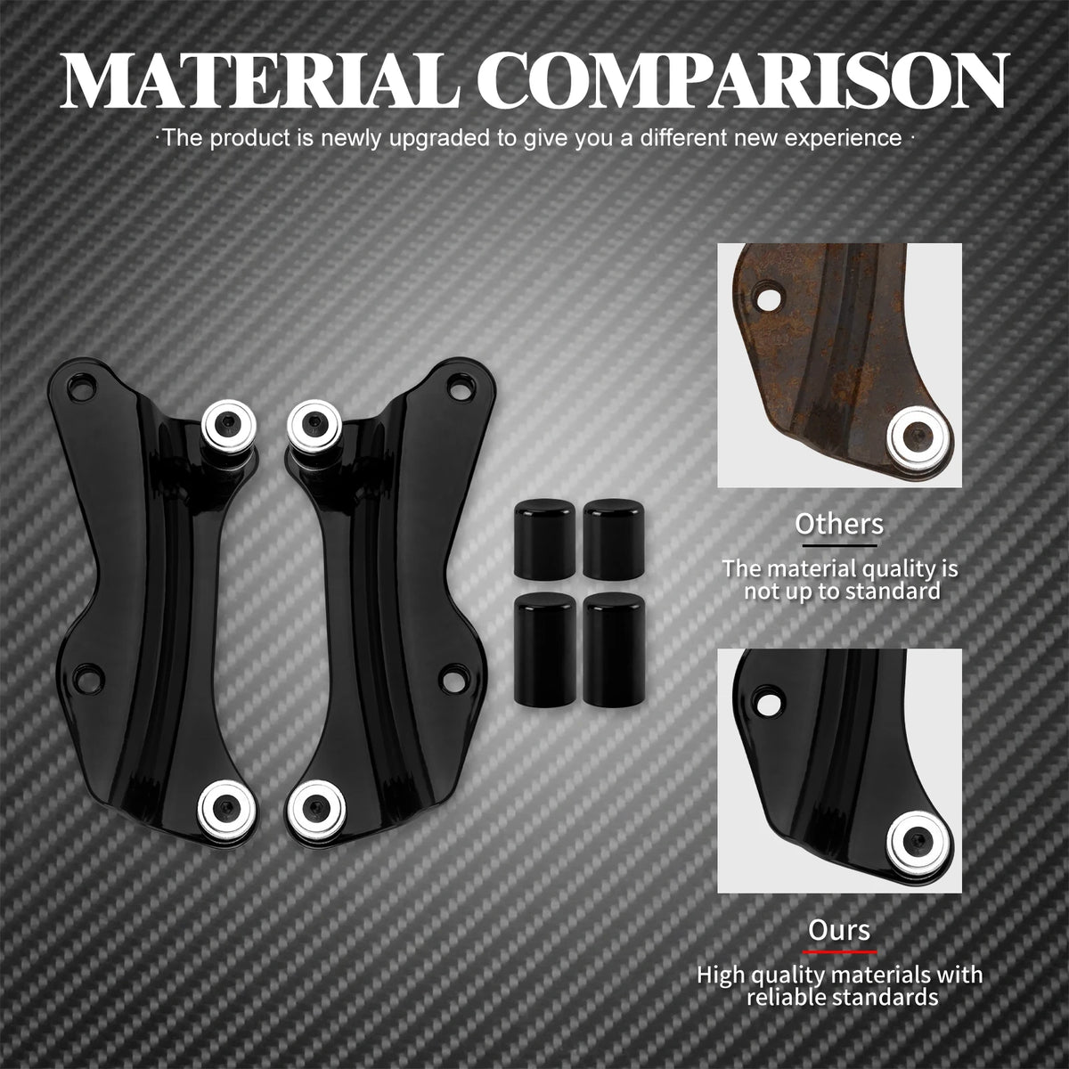 Kit de quincaillerie de fixation 4 points pour top case Harley-Davidson - vue 3