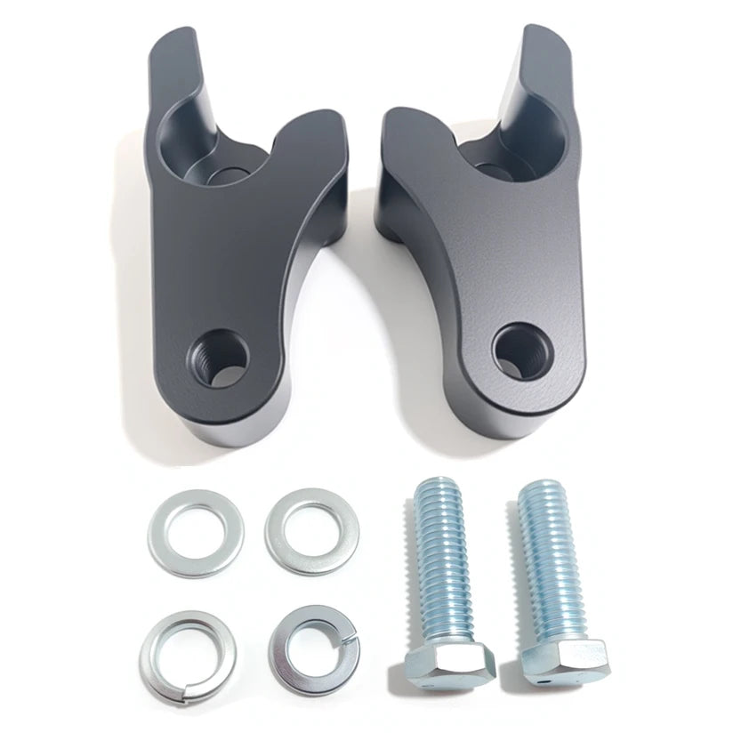 Kit de cales d'abaissement 2 pouces pour Harley Touring Street Glide, Electra Glide, Road King, Ultra Limited, CVO 2009-2025