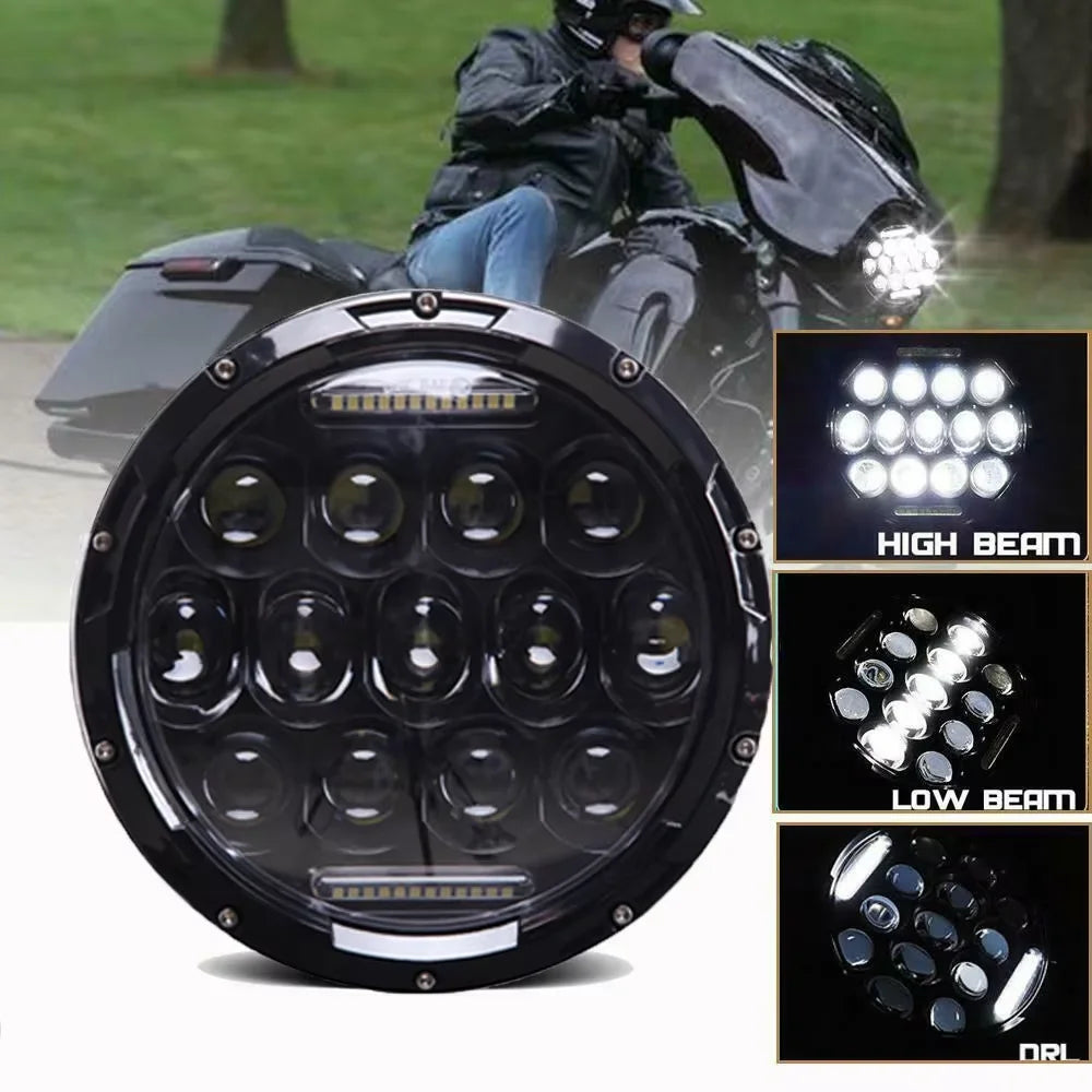 Phare LED 7 pouces pour Harley Touring - vue 4