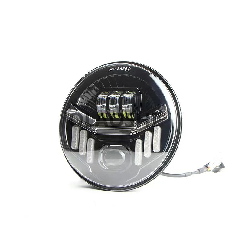Phare LED 7 pouces pour Harley Electra Glide Road King Softail - vue 5
