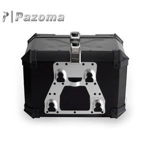 Top case en aluminium noir avec doublure pour Harley Pan America - vue 1