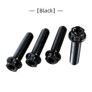 Boulons de Collier de Levier d'Embrayage Titane pour Harley Touring, Softail, Dyna – photo 8/12