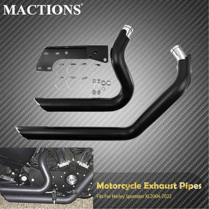 Échappement Shortshots Étagé (Staggered) - Harley-Davidson Sportster 2004-2022 – photo 1/6