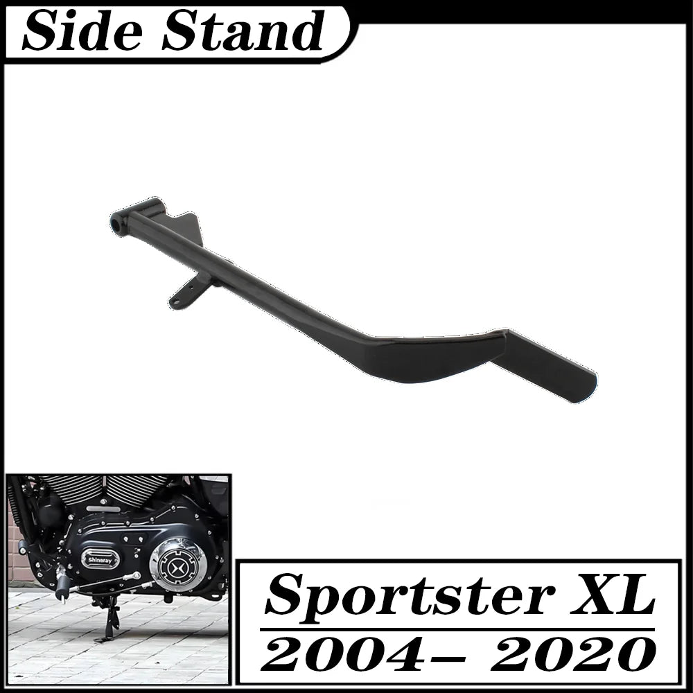 Béquille Latérale Noire (Jiffy Stand) - Harley-Davidson Sportster XL 2004-2020 – photo 5/6