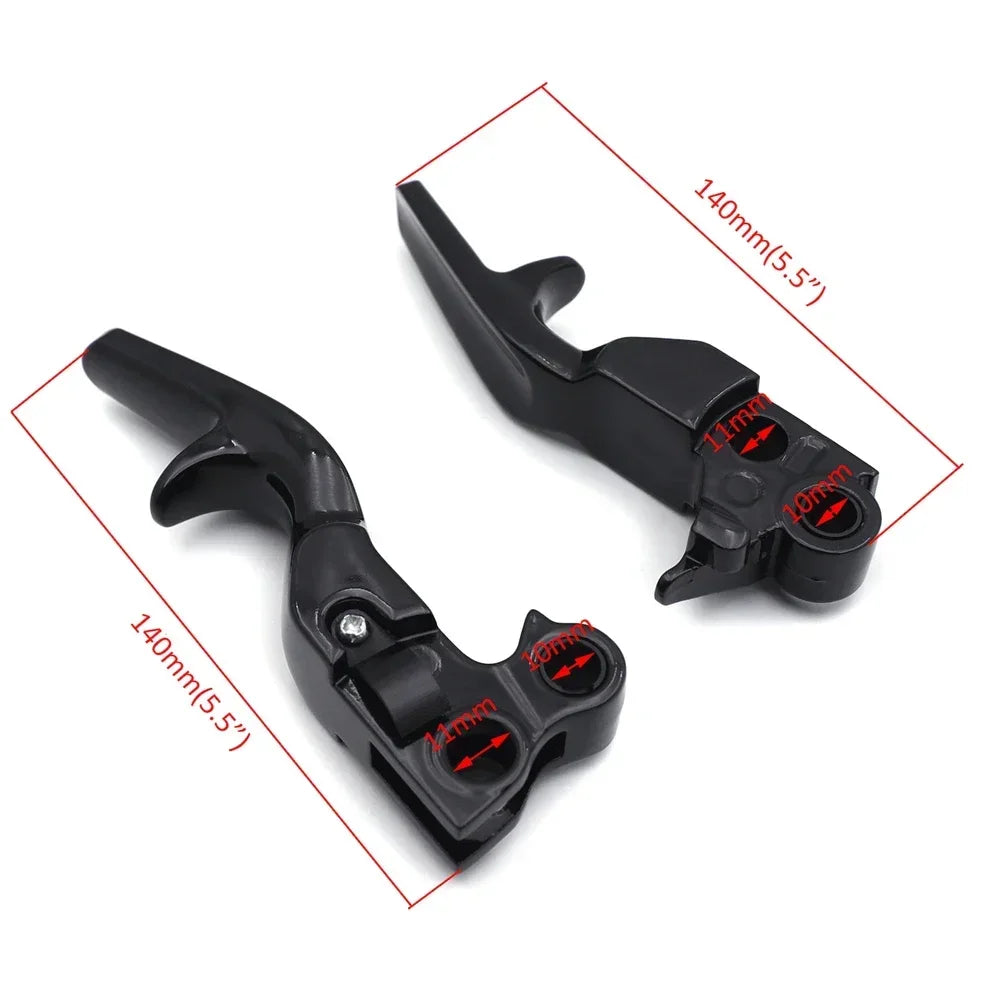 Leviers frein et embrayage pour Harley Softail - vue 1
