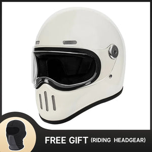 Casque moto intégral noir aérodynamique - vue de profil - vue 11