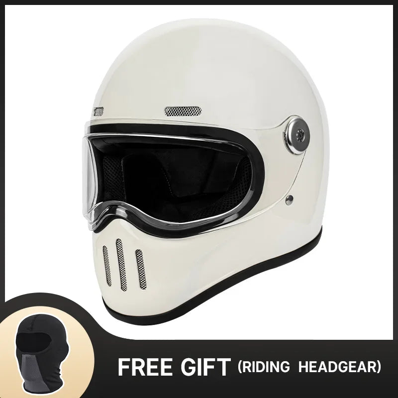 Casque moto intégral en fibre de carbone - vue de profil - vue 21