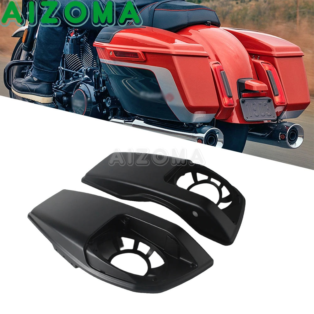 Caches doubles de sacoches cavalières pour Harley Touring Street Glide 2023-2025 - vue 1