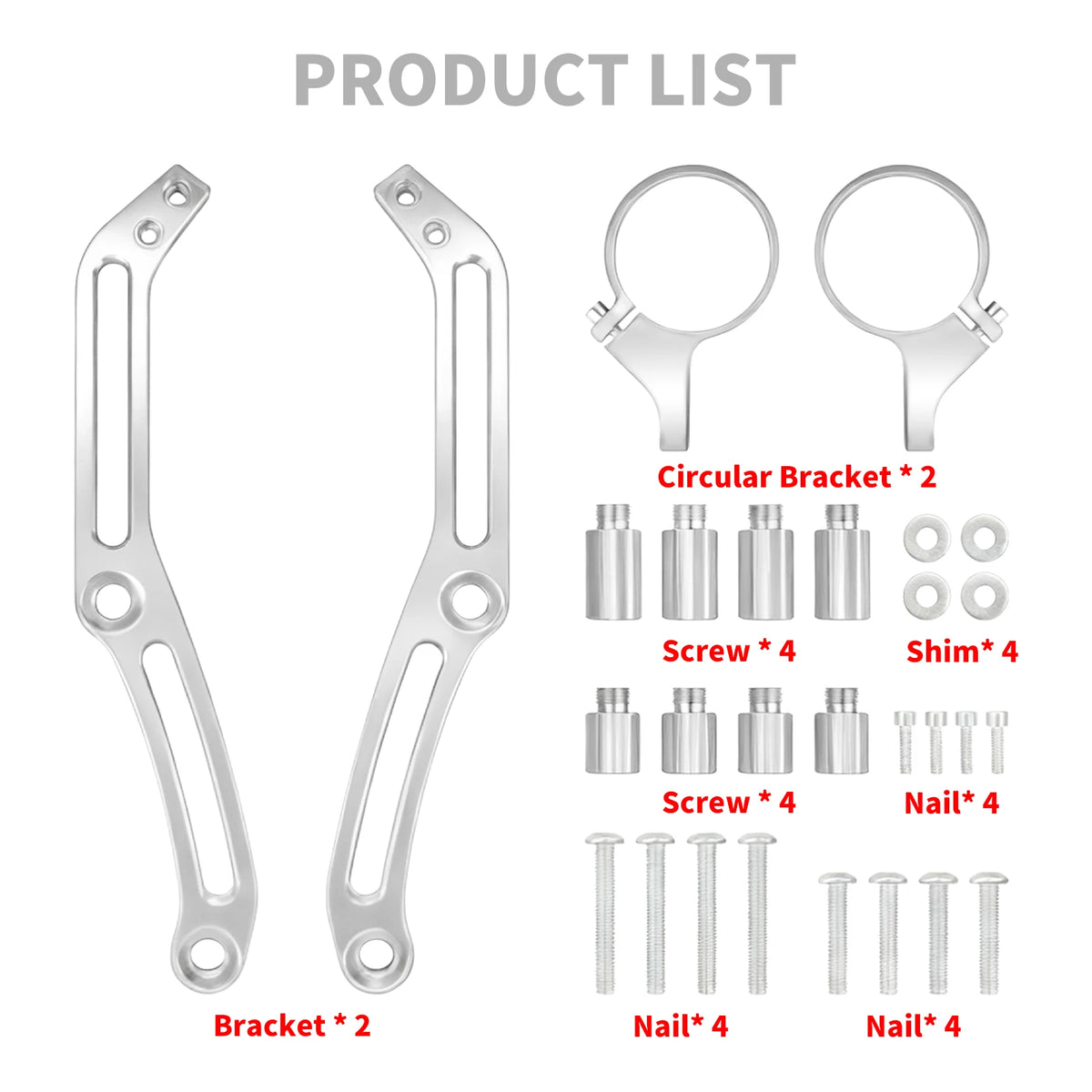 Support de bocal d'amortisseur pour Harley-Davidson Touring - vue 6