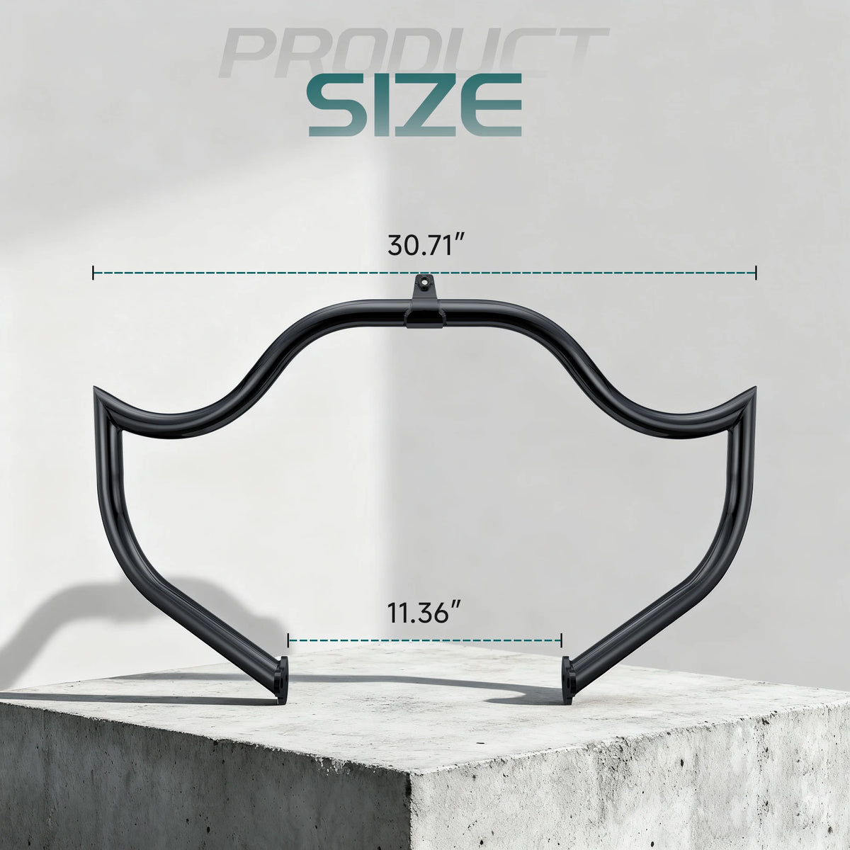 Barre de Protection Moteur "Meathook/Mustache" 1.5" - Harley-Davidson Touring 2009-Later – photo 7/11