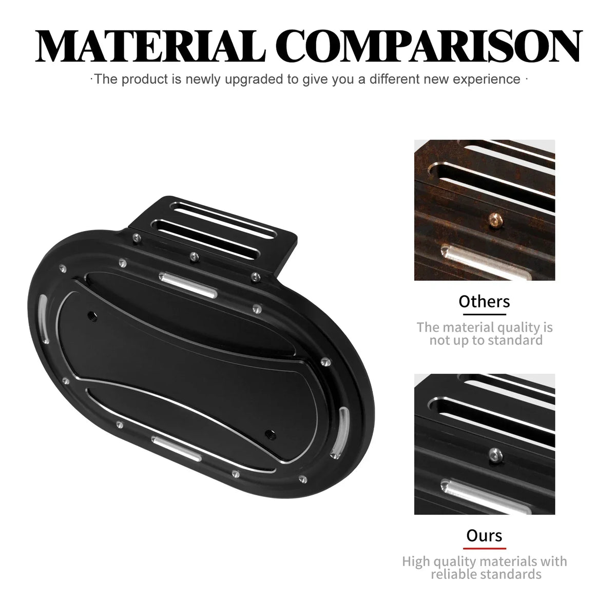 Couvercle de boîte à air ovale pour Harley M8 Touring Softail - vue 4