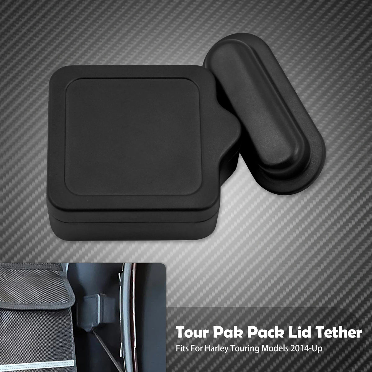 Tirant de Maintien pour Coffre Top Case (Tour Pack Tether) - Harley-Davidson Touring 2014 et plus – photo 7/7