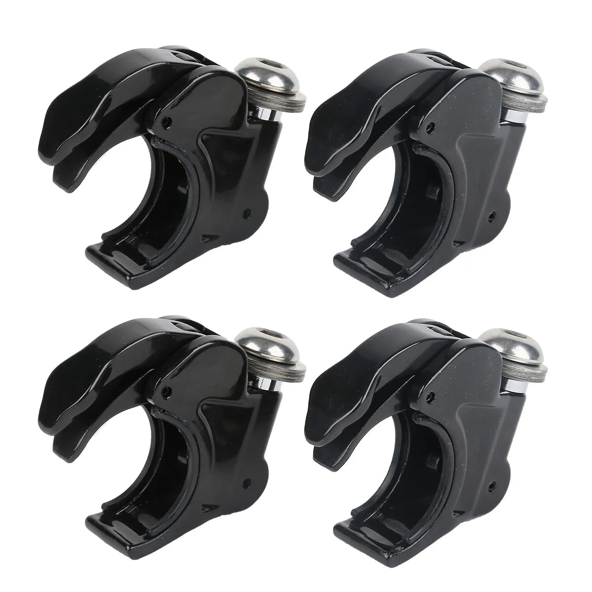 Pinces de fixation chrome pour pare-brise de Harley-Davidson Sportster - vue 8