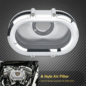 Filtre à Air avec Anneaux Décoratifs Interchangeables - Harley-Davidson Touring, Softail, Dyna, Sportster, Trike – photo 8/26
