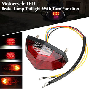 Feu arrière LED avec clignotants pour Harley custom - vue 1