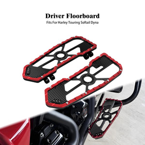 Repose-pieds plancher pilote en aluminium pour Harley-Davidson - vue 7