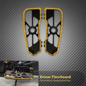 Marchepieds pilote (floorboards) avant - Harley Touring, Softail, Dyna, Road King, Street Glide FLD – photo 7/12