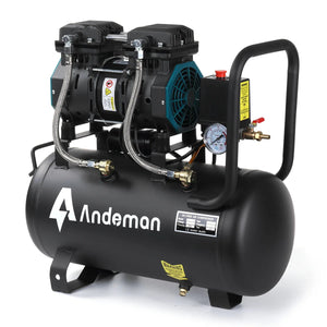 Compresseur d'Air Silencieux 1500W 24L Sans Huile - Atelier & Gonflage Pneus – photo 1/6