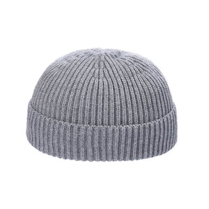 Bonnet tricot thermique à revers roulé pour l'hiver - vue 7