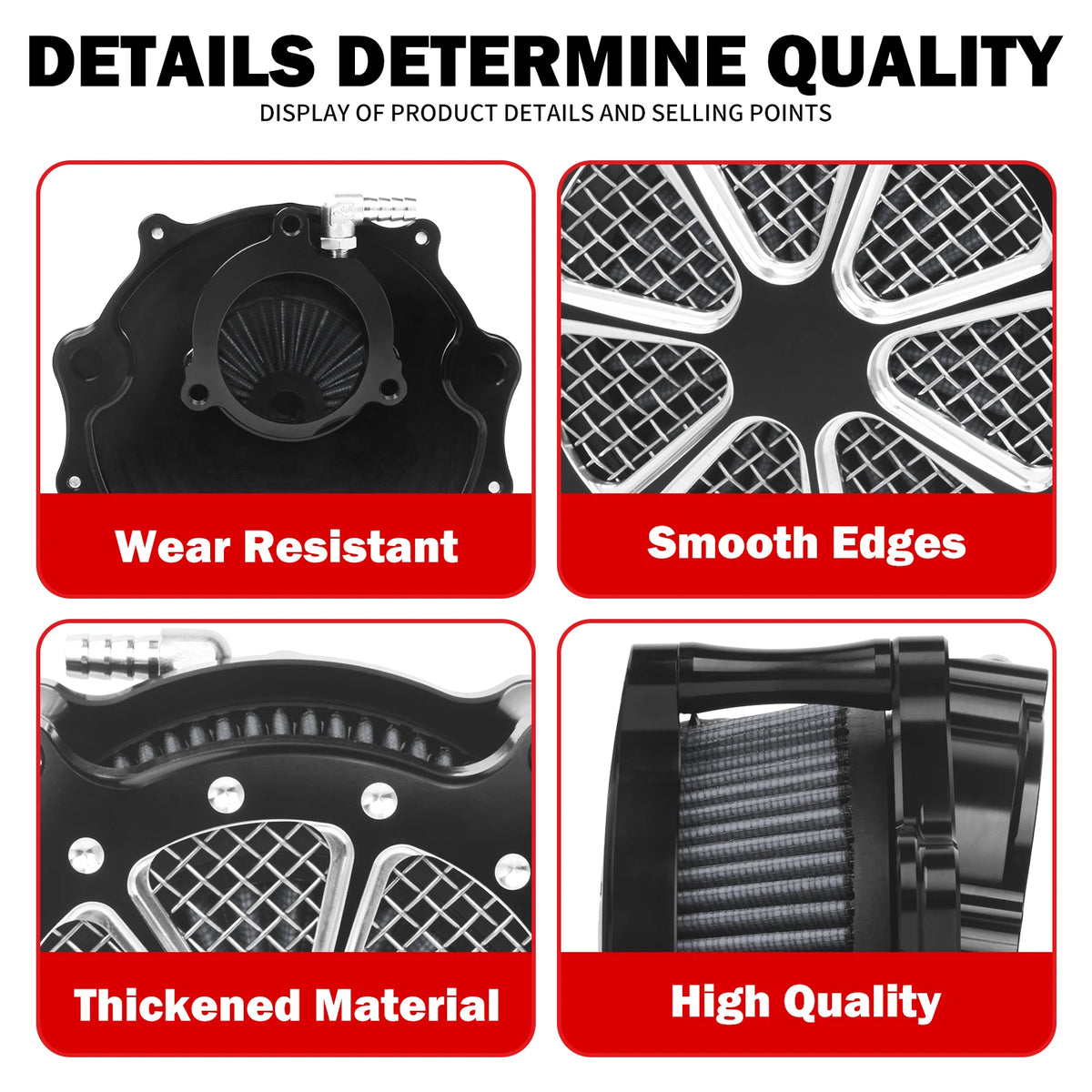 Filtre à Air Sport (Air Cleaner) - Harley-Davidson Touring CVO/Road Glide/Street Glide 2023-2025 & Softail 2025 – photo 6/20