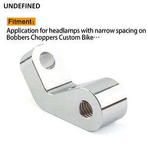 Support de phare déporté pour Harley Softail Springer - vue 3