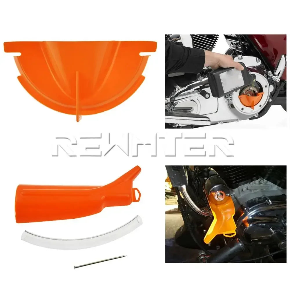 Entonnoir de remplissage d'huile orange pour Harley - vue 8