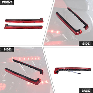 Feu LED latéral rouge pour top case de Harley-Davidson Touring - vue 5