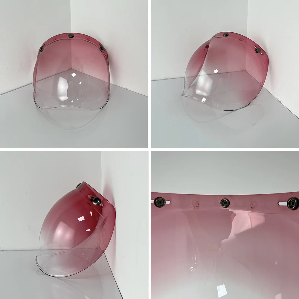 Visière Bulle Relevable pour Casque Jet Haute Résistance - vue 6