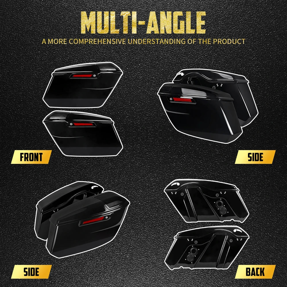 Sacoches Rigides Étanches (Paire) - Harley-Davidson Street Glide FLHX 2024-2025 et CVO Road Glide FLTRXSE 2023-2025 – photo 2/8