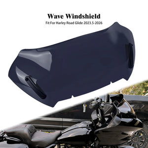 Pare-brise vague pour Harley-Davidson Touring Road Glide - vue 10