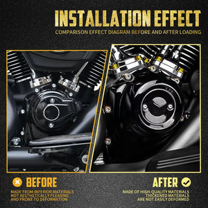 Kit de 54 vis décoratives de cylindre moteur M8 pour Harley-Davidson Touring, Softail 2017-2025 – photo 3/12