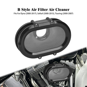 Filtre à Air avec Anneaux Décoratifs Interchangeables - Harley-Davidson Sportster, Dyna, Touring, Softail, Trike – photo 17/26