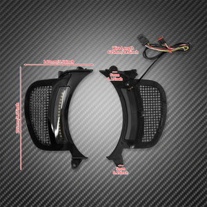 Inserts LED de Ventilation Phare (Veilleuse + Clignotant) - Harley-Davidson Touring Road Glide FLTRX 2015-2023 – photo 6/8