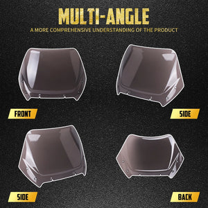 Pare-Brise Haut 12'' Anti-Vent en Polycarbonate - Harley Touring Road Glide 2024 et plus, CVO Road Glide FLTRXSE – photo 3/8