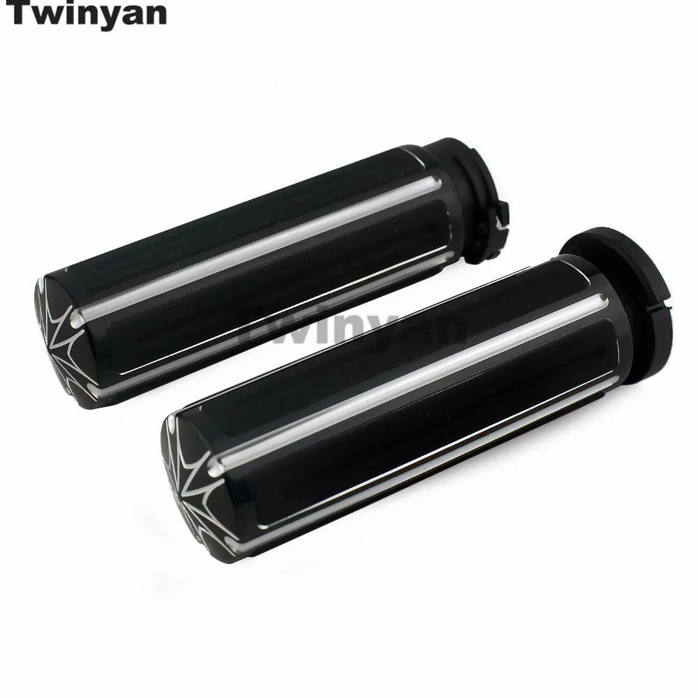 Poignées de guidon pour Harley Sportster, Dyna, Softail et Touring - vue 6