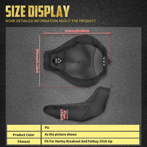 Kit Selle Solo et Garde-Boue Arrière Assortis - Harley-Davidson Softail Fat Boy, Breakout, Fat Bob, Low Rider 2018-2025 – photo 6/8