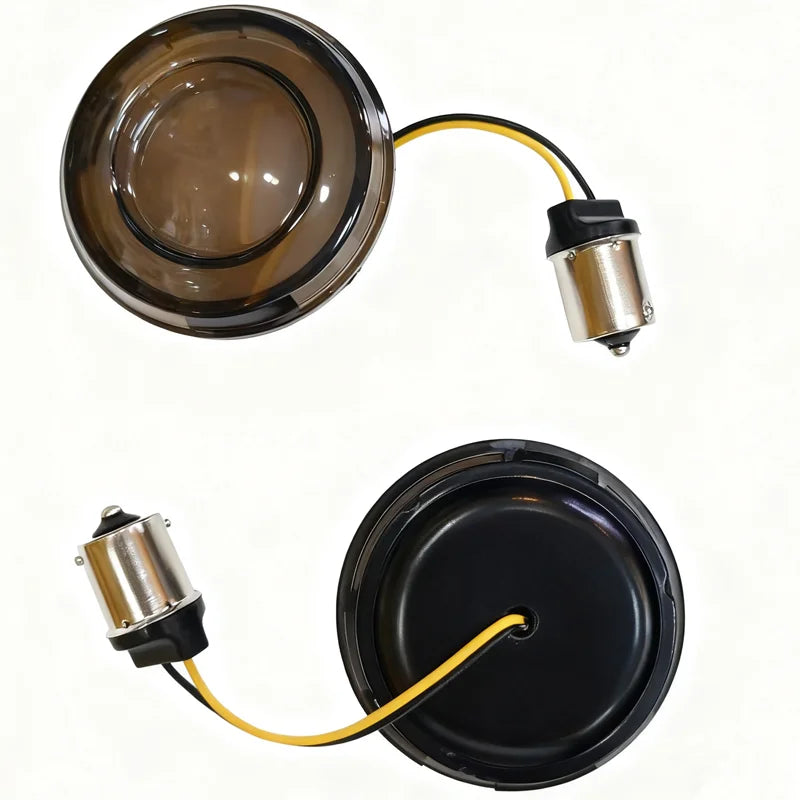 Insert LED de clignotant bullet pour Harley Touring - vue 3