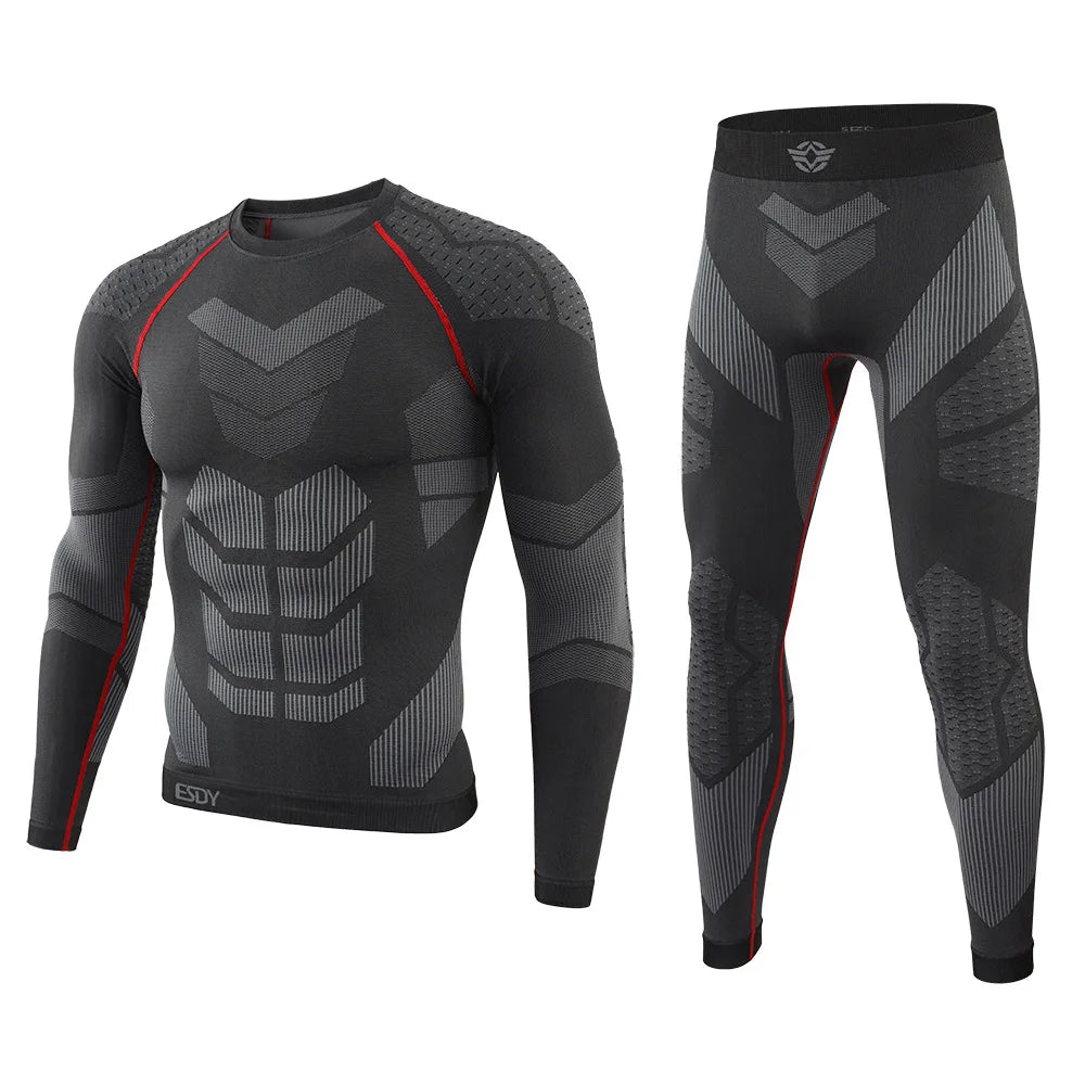 Sous-vêtement thermique homme sans couture - Legging technique hiver - vue 5