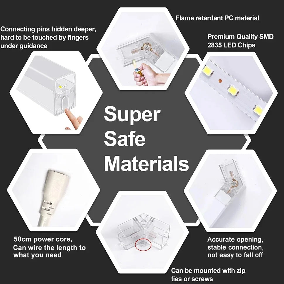 Panneau LED hexagonal nid d'abeille 6500K pour garage, salon de coiffure et atelier – photo 5/36