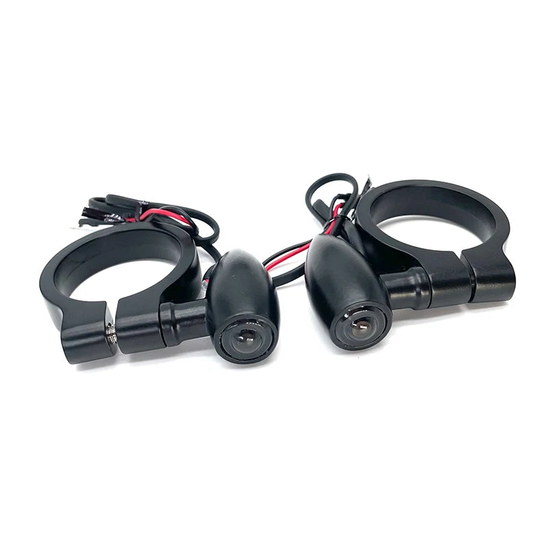 Clignotants LED bullet fourche 41 mm pour Harley Touring - vue 3