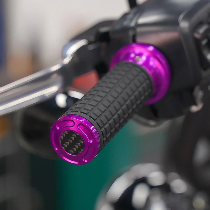 Poignées de Guidon CNC Aluminium/Caoutchouc pour Harley Touring 121CVO, Softail 2025+ – photo 2/29