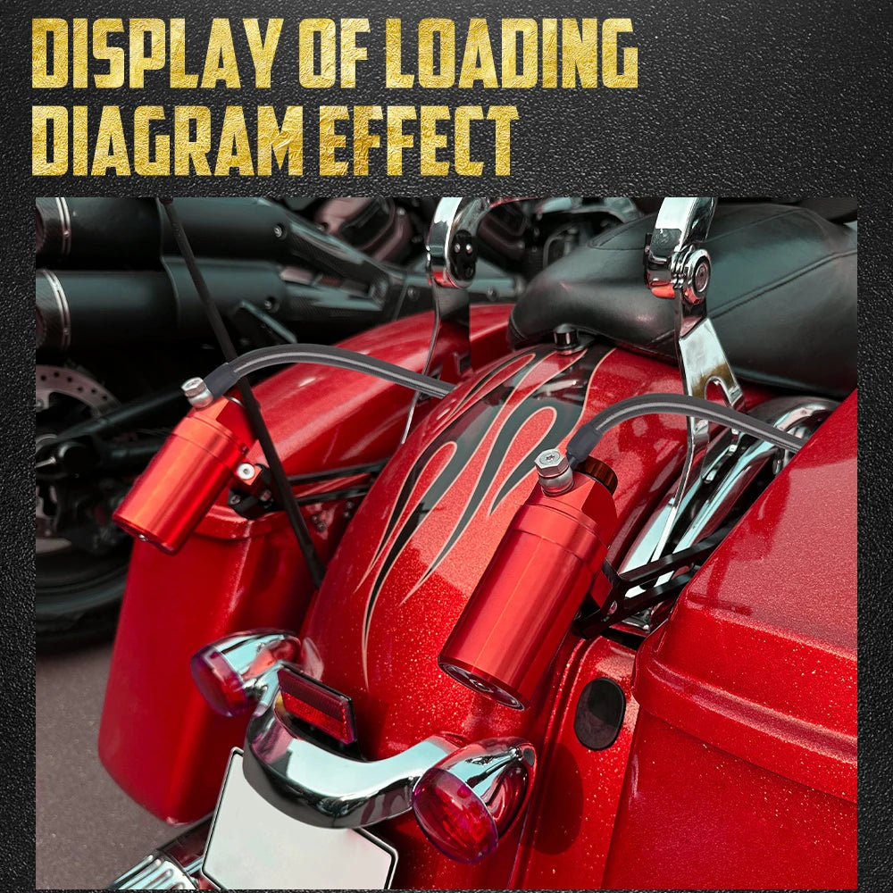 Amortisseurs arrière à réservoir séparé réglables - Harley-Davidson Touring 2014-2026