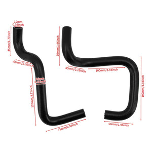 Durite noire en caoutchouc pour circuit d'huile de Harley Touring - vue 5
